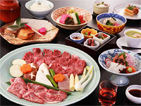 定番プランならコレ! 飛騨の味覚を本格和食会席で堪能する、飛騨牛味覚会席♪