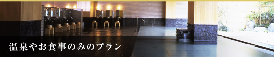 <10>温泉やお食事のみのプラン
