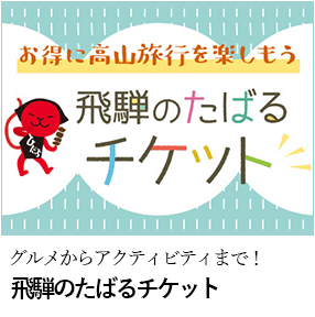 飛騨のたばるチケット
