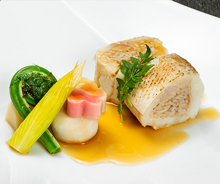 本日の魚の煮付け（メイン料理）