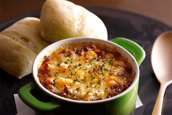 飛騨牛のパルマンティエ（フォカッチャ付き）