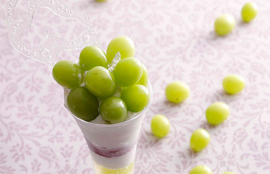 シャインマスカットパフェ