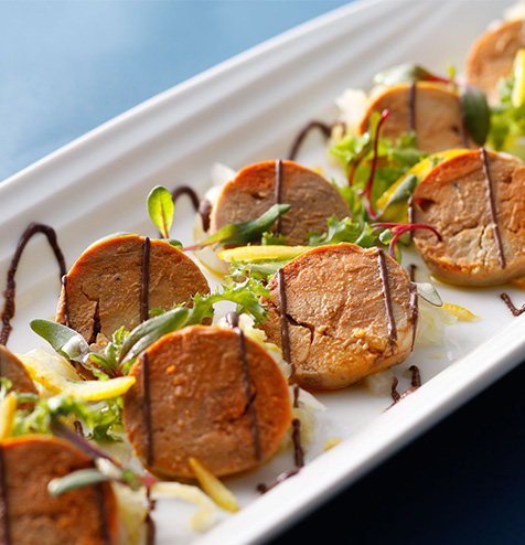 あん肝と白菜のマリネ 柚子風味