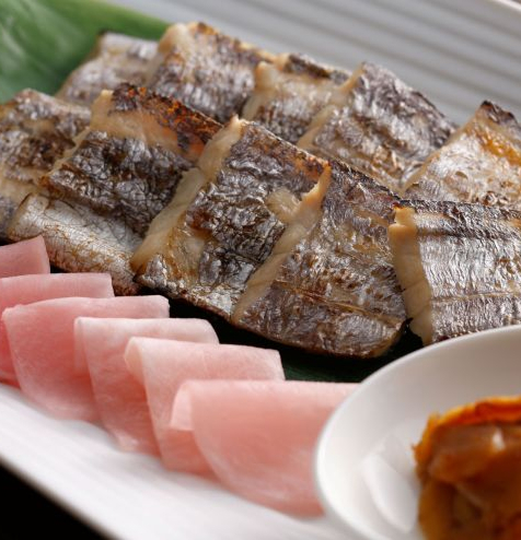 焼き物盛り合わせ（太刀魚幽庵焼き）
