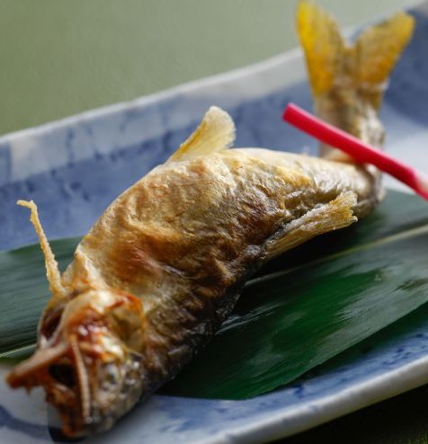 鮎塩焼き