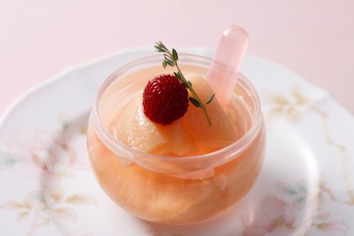 飛騨桃のジュレ