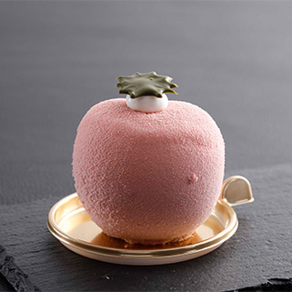 苺とヨーグルトのムース