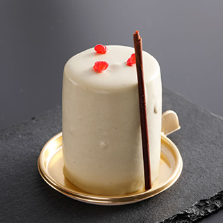 ピスタチオとホワイトチョコのムース
