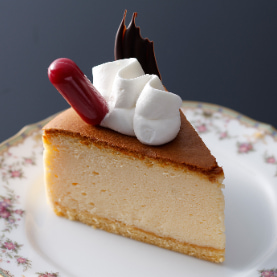 スフレチーズケーキ