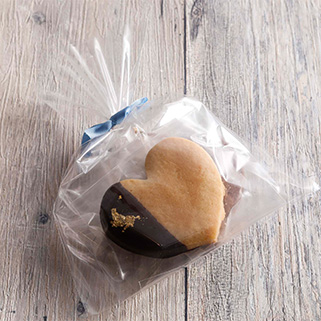 ハートクッキー2個入り