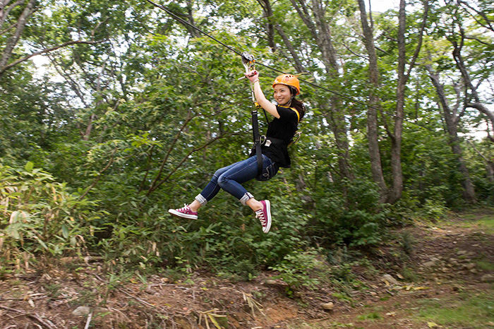 ZIP LINE ADVENTURE (HIRUGANO PICNIC GARDEN)