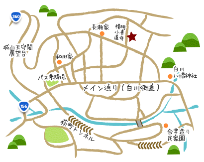 明善寺横小路　地図