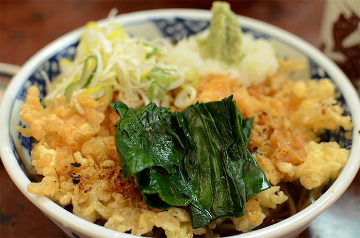 大黒屋の天ころ蕎麦