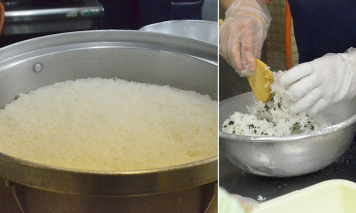 They use Koshihikari rice from Nigata Pref.
