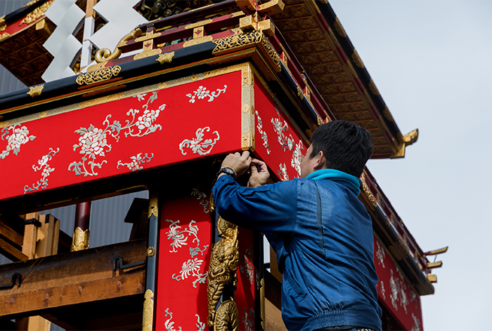 高山祭屋台 鳩峯車（きゅうほうしゃ