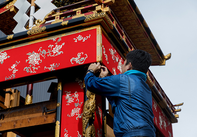 高山祭屋台 鳩峯車