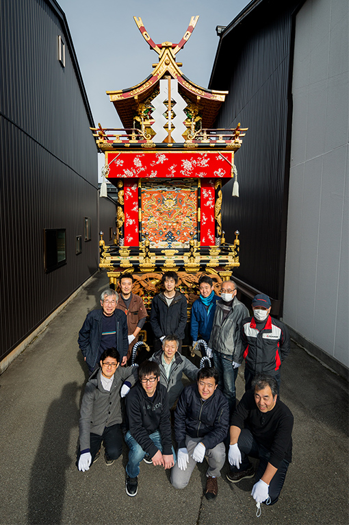 高山祭屋台 鳩峯車（きゅうほうしゃ）