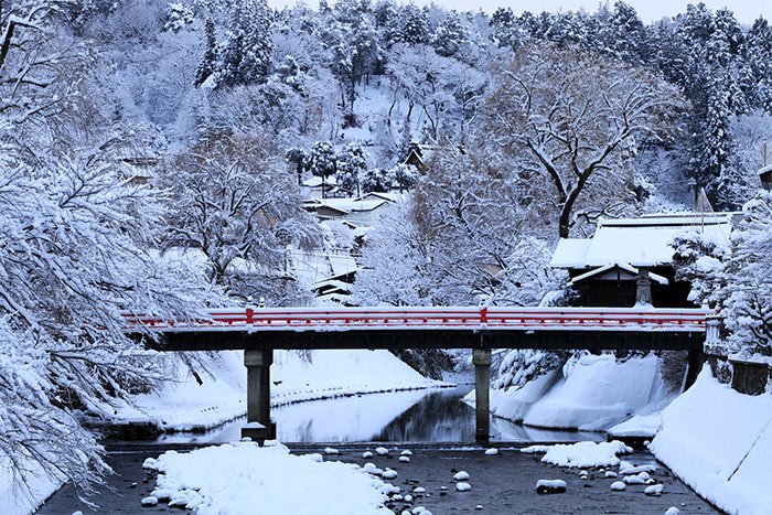 飛騨の雪景色