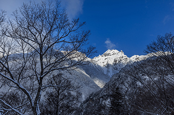 Mt. Shakujodake at 2,168 meters above sea level