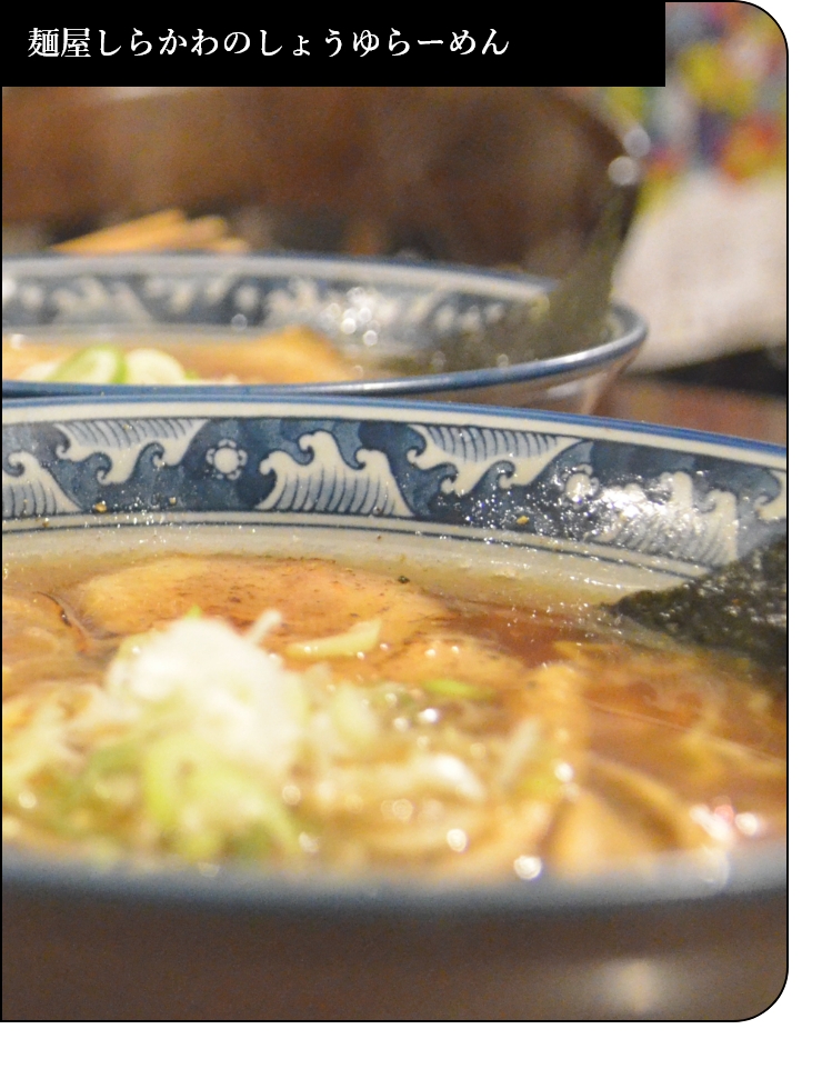 麺屋しらかわのしょうゆらーめん